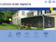 Tablet Screenshot of captainaverymuseum.org